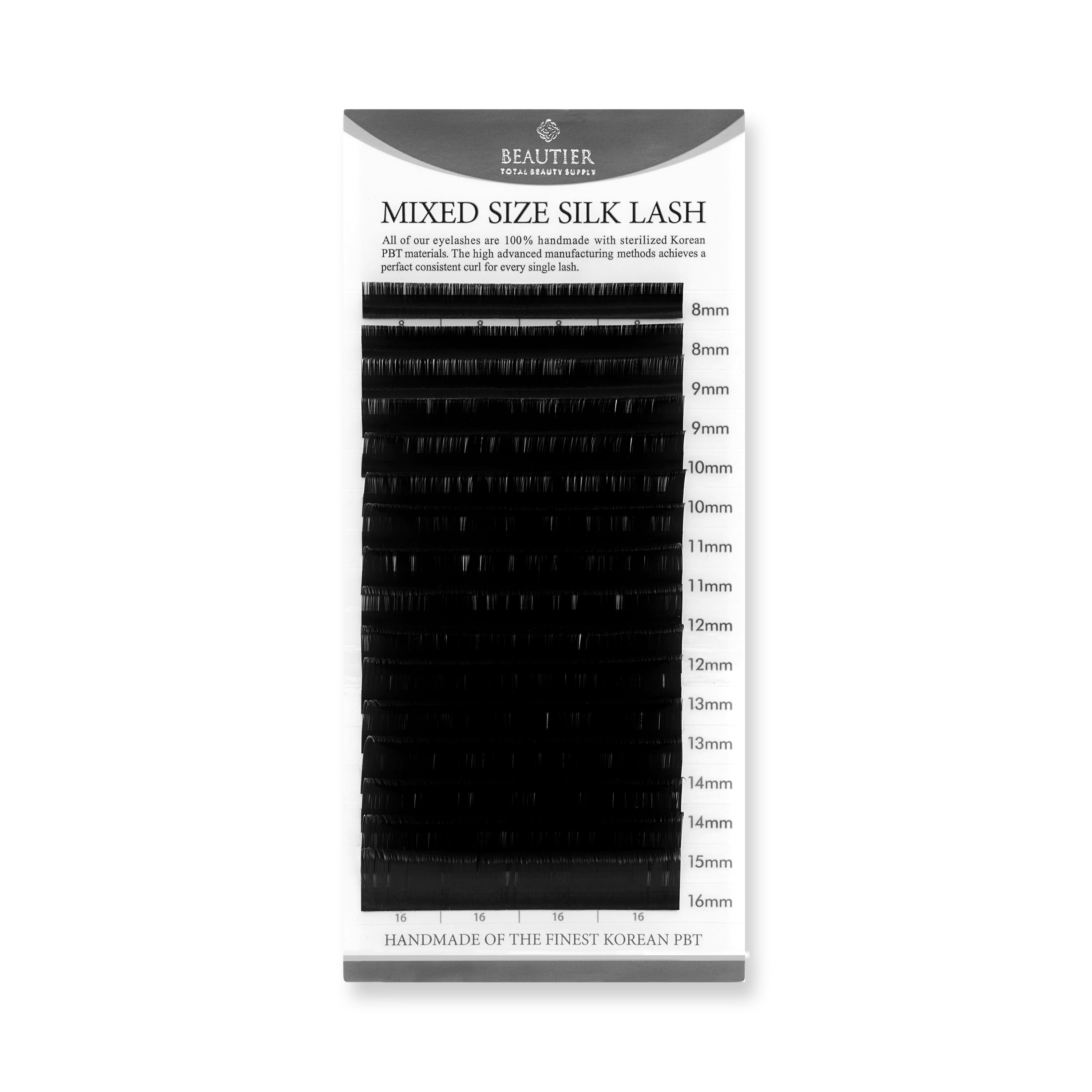 MIXED SIZE SILK LASH - EMPHASIZE - beautierlash